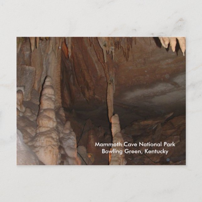 Mammoth Cave KY & Caesars Palace IN Postkarte (Vorderseite)