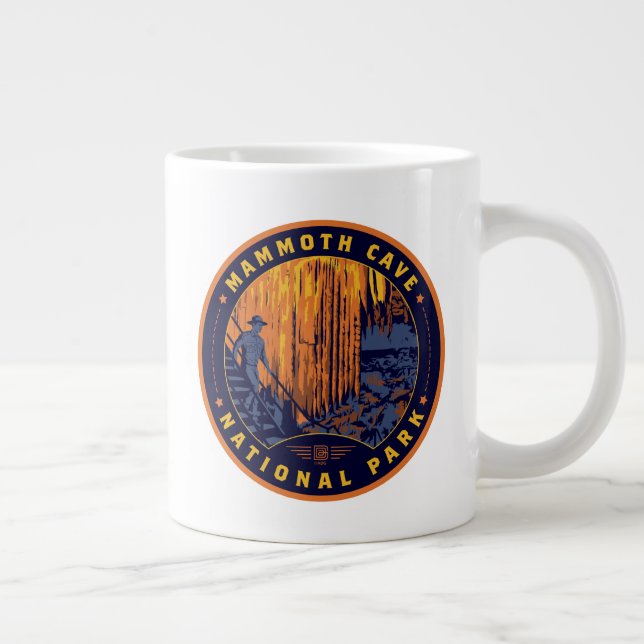 Mammoth Cave National Park Jumbo-Tasse (Rechts)