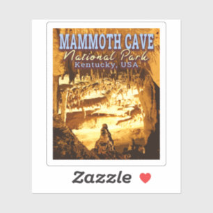 MAMMOTH CAVE NATIONAL PARK - KENTUCKY USA AUFKLEBER
