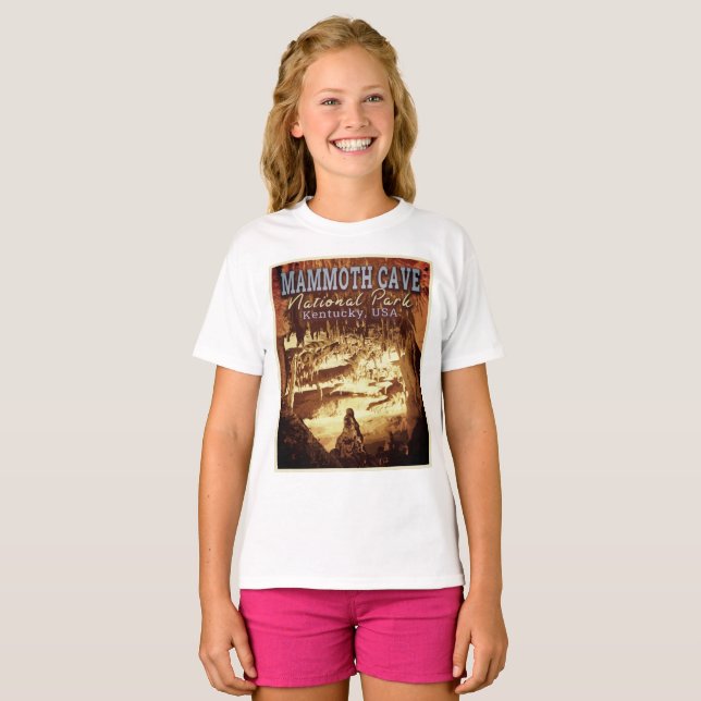 MAMMOTH CAVE NATIONAL PARK - KENTUCKY USA T-Shirt (Vorne ganz)