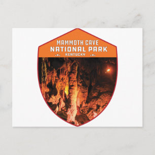 Mammoth Cave National Park Kentucky vintage retro Postkarte