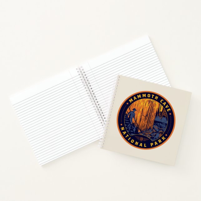 Mammoth Cave National Park Notizbuch (Innenseite)
