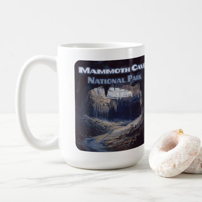 Mammoth Cave Nationalpark Kentucky Kaffeetasse (Mit Donut)