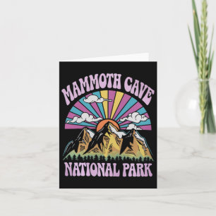 Mammoth Cave Nationalpark Kentucky Natur Wandern Karte