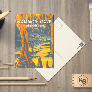 Mammoth Cave Nationalpark Kentucky Postcard Postkarte