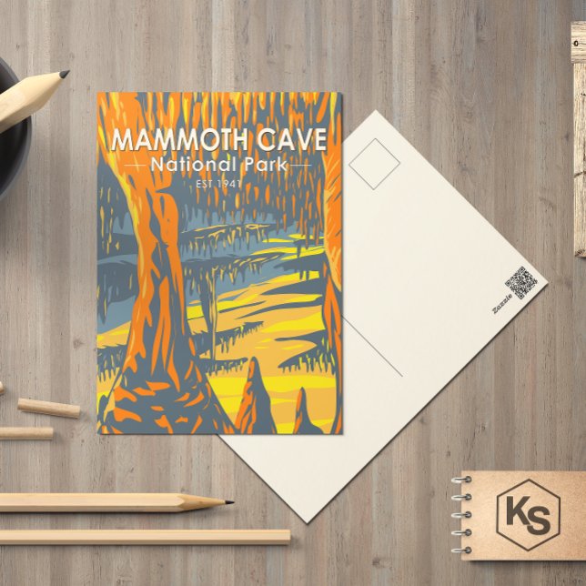 Mammoth Cave Nationalpark Kentucky Postcard Postkarte (Von Creator hochgeladen)