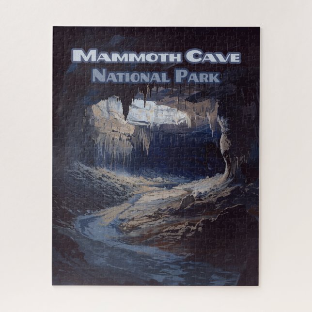 Mammoth Cave Nationalpark Kentucky Puzzle (Vertikal)
