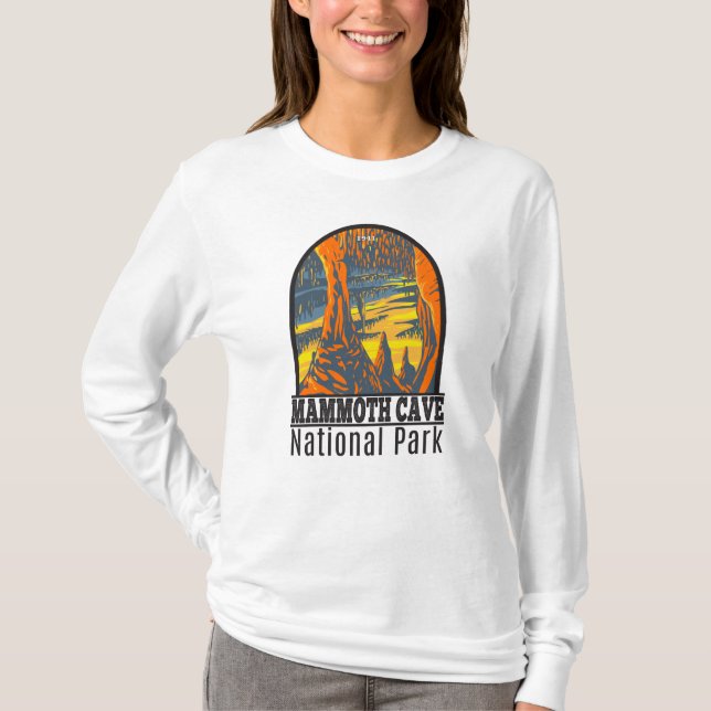 Mammoth Cave Nationalpark Kentucky T - Shirt (Vorderseite)
