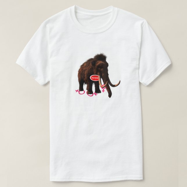 Mammoth GOPs New Mascot T - Shirt (Design vorne)