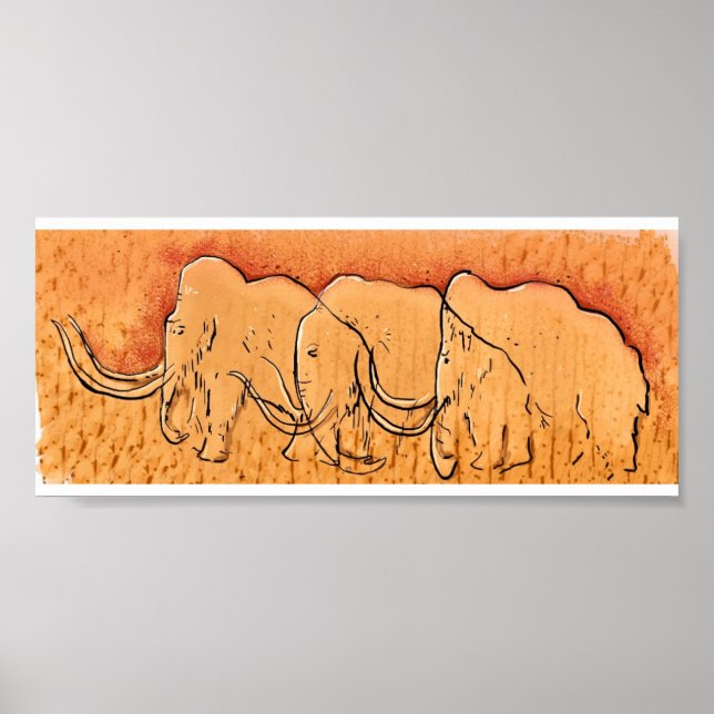 Mammoth Höhle Art Print Poster (Vorne)