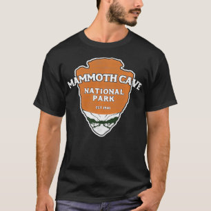 Mammoth Höhle Nationalpark Art Arrowhead Zeichen T-Shirt