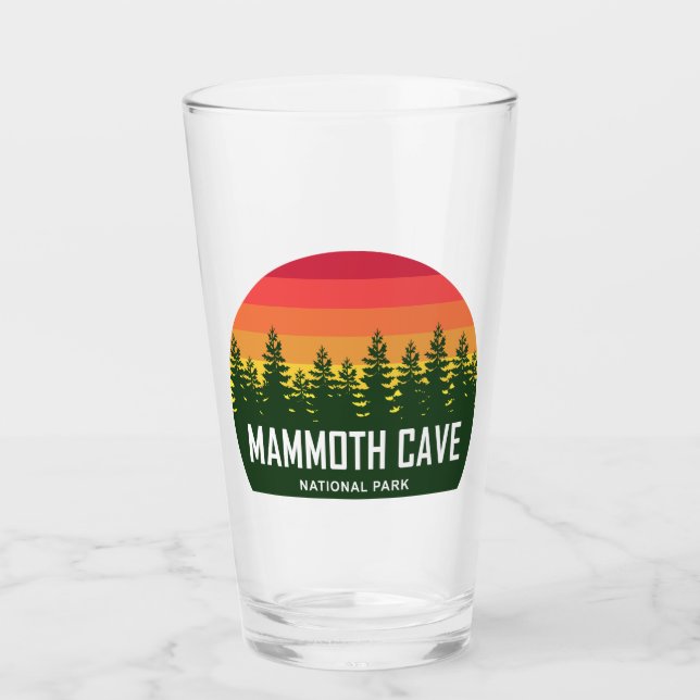 Mammoth-Höhle-Nationalpark Glas (Vorderseite)