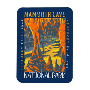 Mammoth Höhle Nationalpark Kentucky erschüttert Magnet