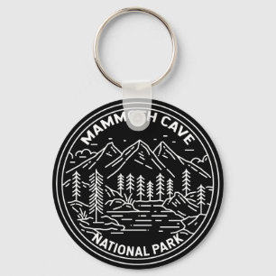 Mammoth Höhle Nationalpark Kentucky Monoline Schlüsselanhänger