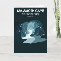 Mammoth Höhle Nationalpark Kentucky Vintag
