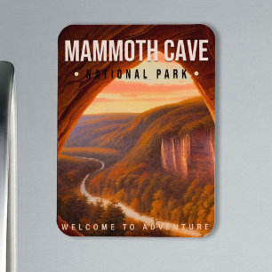 Mammoth Höhle Nationalpark Kentucky Vintag Magnet