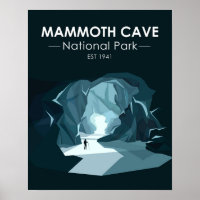 Mammoth Höhle Nationalpark Kentucky Vintag