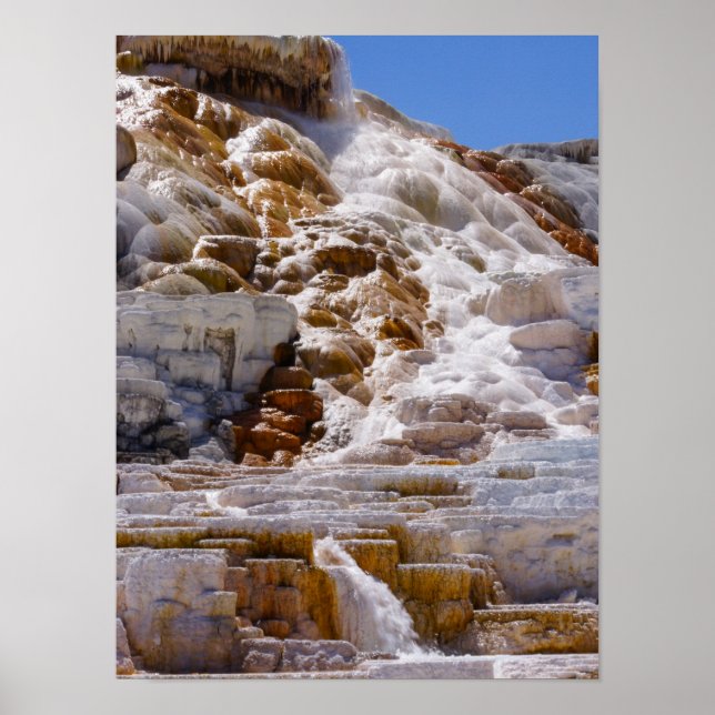 Mammoth Hot Springs Poster (Vorne)