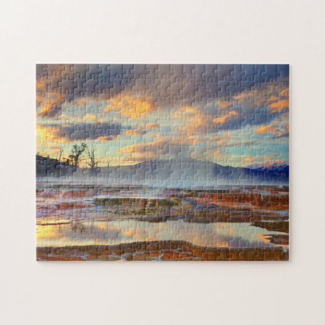 Mammoth Hot Springs Puzzle (Horizontal)