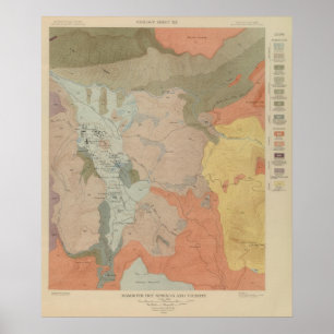 Mammoth Hot Springs und Vicinity 2 Poster