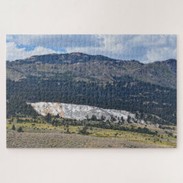 Mammoth Hot Springs, Yellowstone National Park, WY Puzzle