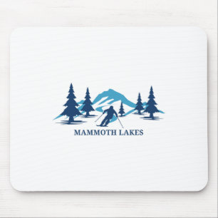 Mammoth Lakes Kalifornien Skigebiet Skifahren Skif Mousepad