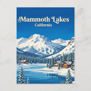 Mammoth Lakes, Kalifornien, USA Postkarte