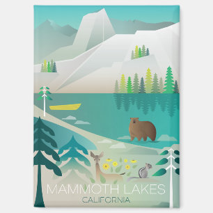 Mammoth Lakes Kühlschrank Magnet