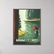 Mammoth Lakes Leinwandbild