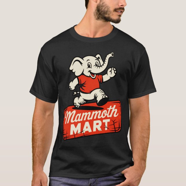 Mammoth Mart Old School Retro 1970er T-Shirt (Vorderseite)