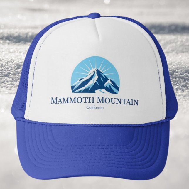 Mammoth Mountain California Outfit Cap Truckerkappe (Von Creator hochgeladen)