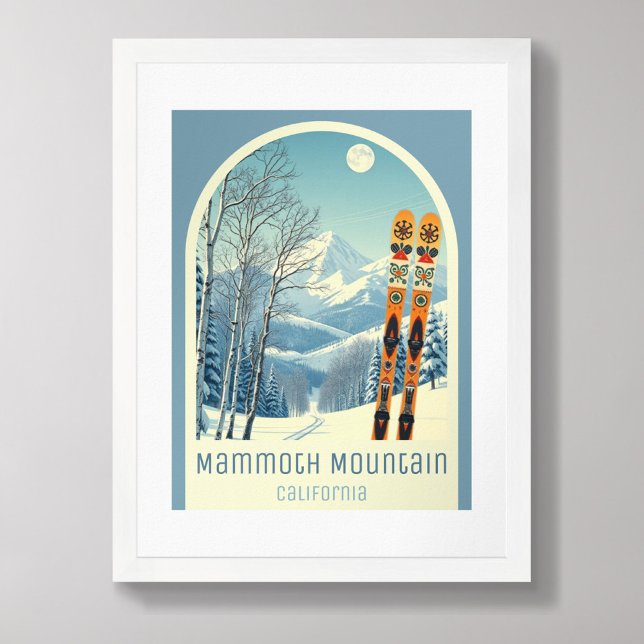 Mammoth Mountain - California Skigebiet Poster (Von Creator hochgeladen)