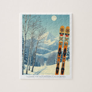 Mammoth Mountain California Skiurlaub Puzzle