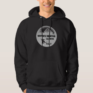 Mammoth Mountain Kalifornien schwarzer Snowboard Hoodie