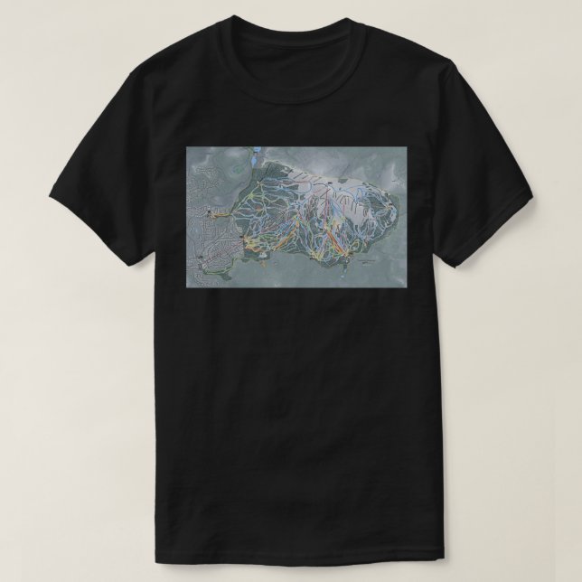 Mammoth Mountain Resort Trail T-Shirt (Design vorne)