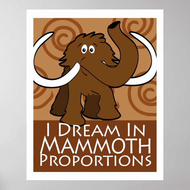 Mammoth-Proportionen Poster (Vorne)