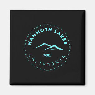 Mammoth Seen California Mountain Town - Aufgehoben Magnet