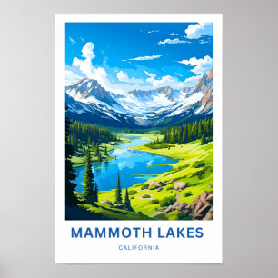 Mammoth Seen California Poster