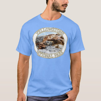 Mammoth Springs at Yellowstone National Park in Wy T-Shirt