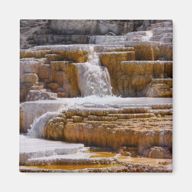 Mammoth Springs Falls Magnet (Vorne)