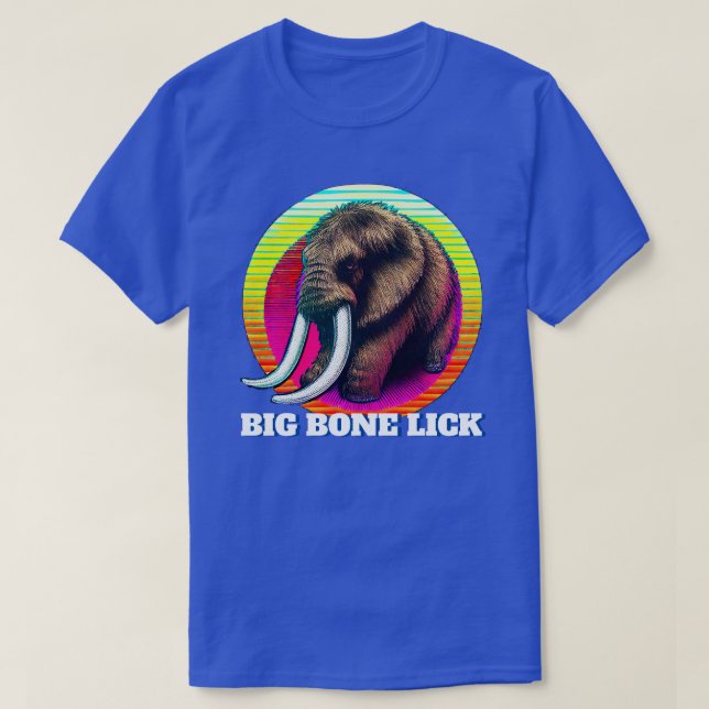 Mammoth und Big Bone Lick Kentucky T-Shirt (Design vorne)