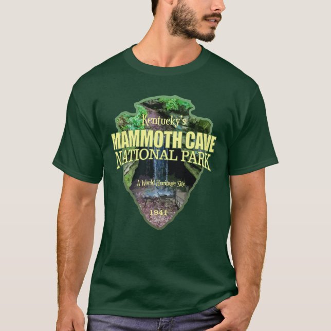Mammothöhle (Pfeilspitze) T-Shirt (Vorderseite)