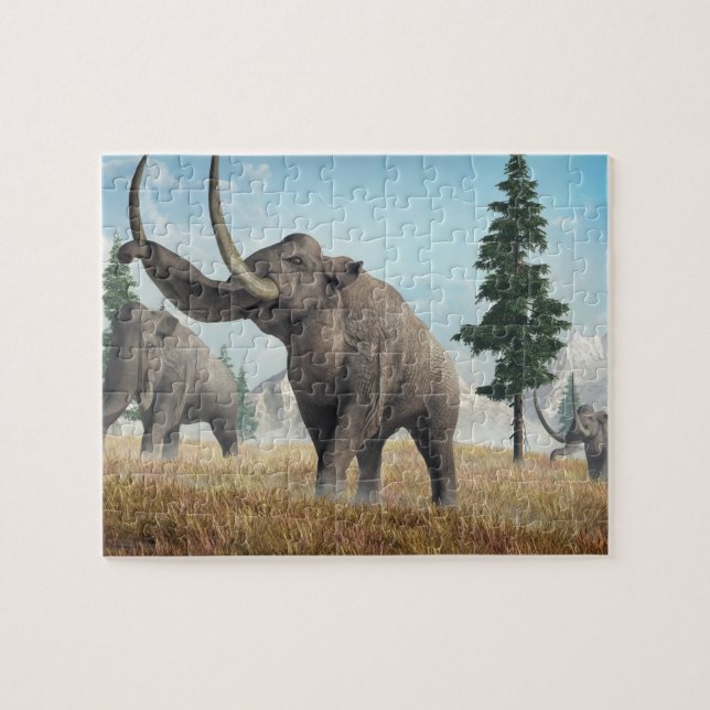 Mammoths Puzzle (Horizontal)