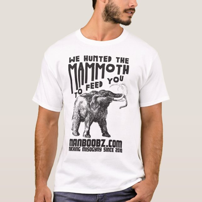 MammothTwo (für helle Shirts) T-Shirt (Vorderseite)