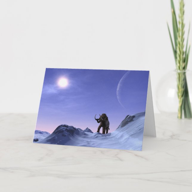 Mammut Karte (Vorderseite)