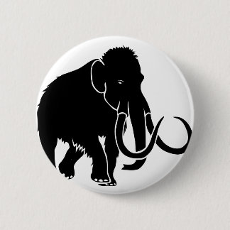 mammut mammoth ice age eiszeit steinzeit elephant button