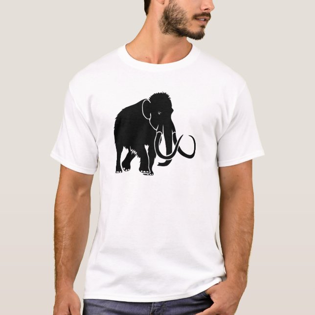 mammut mammoth ice age eiszeit steinzeit elephant T-Shirt (Vorderseite)