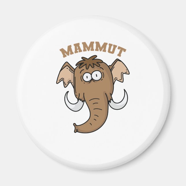 Mammut mit kurzem magnet (Vorne)
