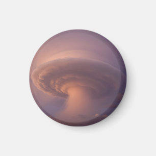 Mammut-Superzellen-Gewitter-Pilzwolke Magnet