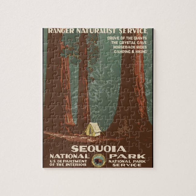 Mammutbaum-Nationalpark Puzzle (Vertikal)